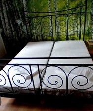Ikea bett noresund metall - ikea,