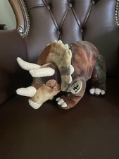 WWF Plüschtier Triceratops (23cm) Kuscheltier Stofftier Dinosaurier Dino Plüsch