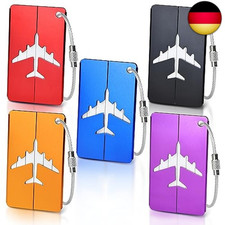 5 Stück Kofferanhänger mit