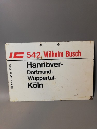 Zuglaufschild metall 542 - metall,