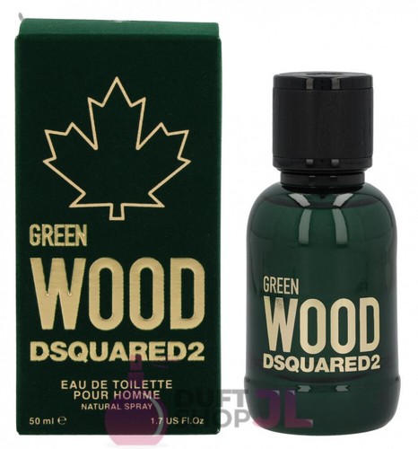 Dsquared2 green wood - green, edt