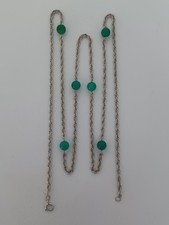 Vintage 835 Silber Lange Rope