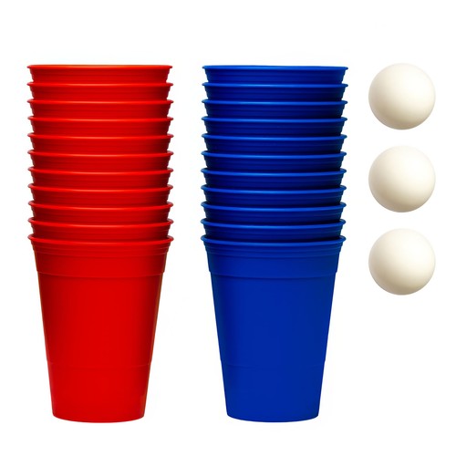 Becher set 22 - set,, hartplastik