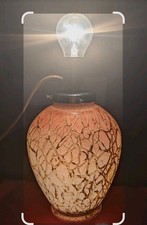 WMF Ikora Tischlampe, gelb-rot