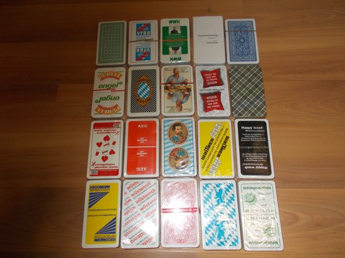 Pack schafkopfkarten neu - 20,