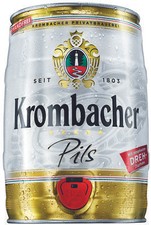 2 x Krombacher Pils Partyfass