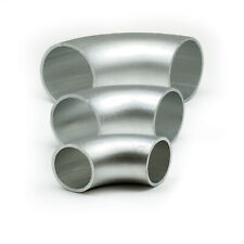 Aluminium Rohrbogen Schweissbogen 90° AlMgSi Ø 25x3 bis 100x3mm Rohr Norm 3 Alu