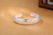 Armspange Damen Unisex Sterling Silber 925 Armband Armreif Flexibel Dehnbar