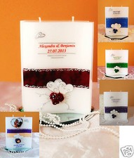 Hochzeitskerze,Traukerze,Braut 3D Rosen,(welle)Hochzeitsgeschenk