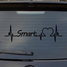 Heckscheibenaufkleber Smart