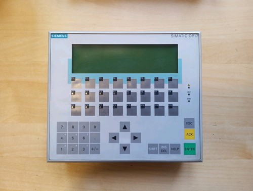 Siemens operator panel - siemens,