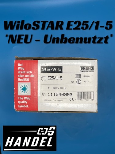 Wilo star e25 180mm - wilo, e25/1-5