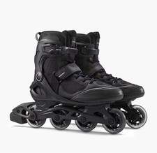 OXELO Erwachsene Inline Skates schwarz - FIT100 Größe UK 7,5 EU 41 NEU