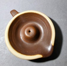 Räucherschale für Räucherkegel und Teelicht, Ton oder Keramik. 