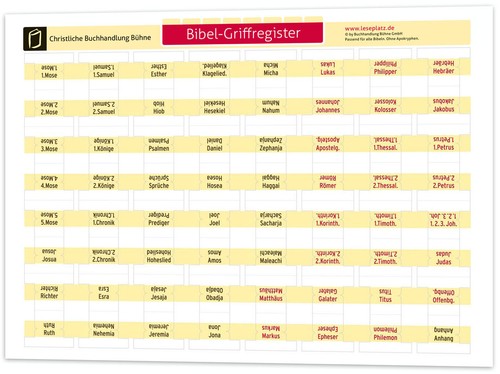 Bibel griffregister für - bibel-griffregister,