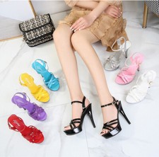 2025 Sommer Damen Schuhe Plateau Pumps Plattform Sandalen Sexy Party High heels