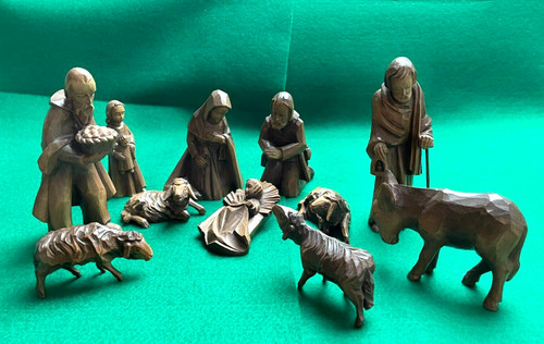 Krippenfiguren oberammergauer - krippenfiguren,,