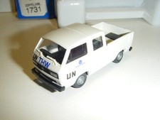 Roco 1731 VW T3 Syncro Doka Pritsche UN THW