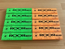 10 Packungen ROOR Longpapers 32 lange Blättchen + 32 Tips
