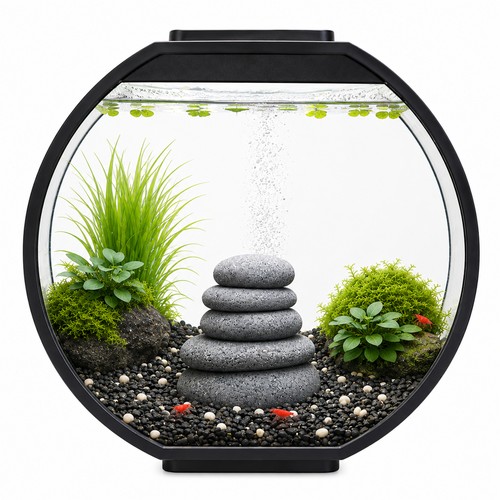 Nano aquarium rund - 20,