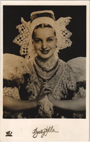 Cpa bordy bella theaterstar - bordy,