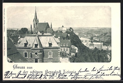Ansichtskarte leisnig - ansichtskarte,