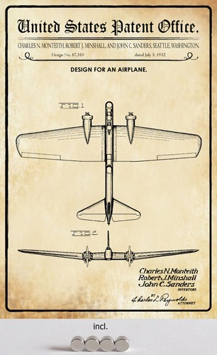 Blechschild 20x30 patent - us,