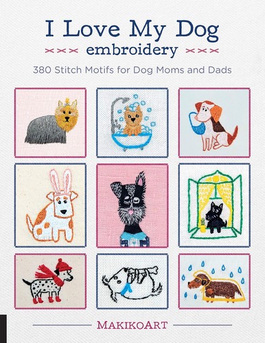 Love dog embroidery 380 - embroidery:,