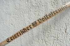antiker Holz Zeitungsstock Trierischer Volksfreund Zeitungs Klemm - halter Trier