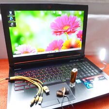 MSI GT62 Dominator PRO METAL 15 Zoll GAMING GPU HIGH END 16GB RAM SSD Windows 11