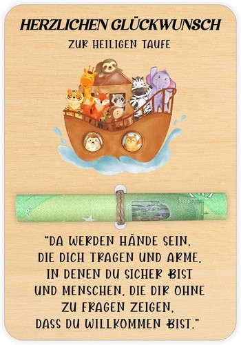 Geldgeschenke zur taufe - zur,