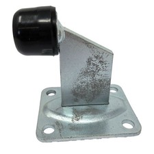 Torstopper Höhe 100 mm verzinkt mit Ankerplatte 100 x 80 mm Türstopper Rolltore