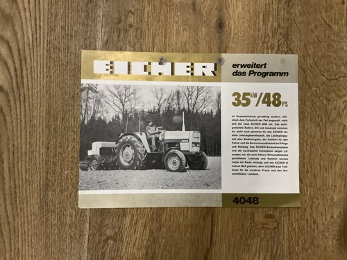 Orig eicher 4048 traktor - orig.,