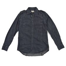DIESEL Herren Jeanshemd M 50 Hemd Men langarm Oberteil shirt blau wie NEU