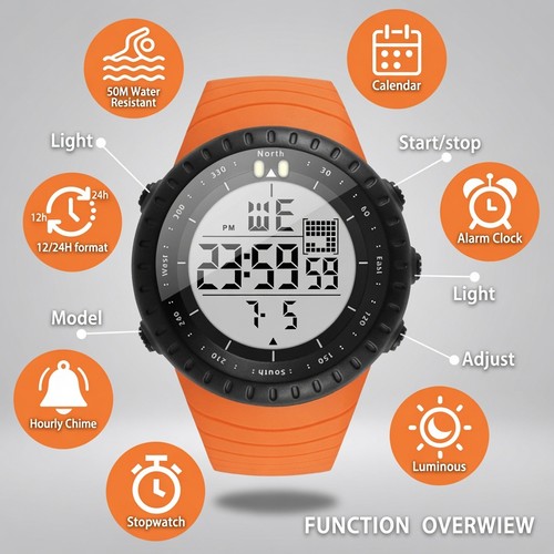 Kxaito men military digital - men's,