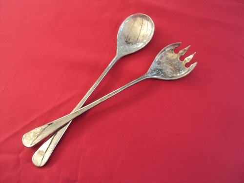 Vintage salatbesteck - salatbesteck, –