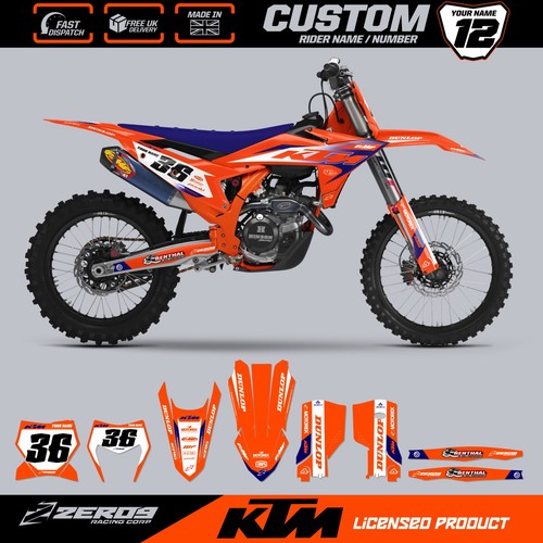 Ktm motocross grafik - ktm, custom