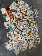 Briefmarken Deutschland gestempelt Kiloware abgelöst viele Sondermarken Euro