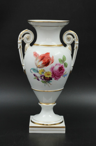 Meissen amphore henkelvase - meissen,