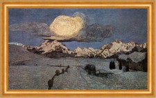 Triptychon der Alpen Der Tod