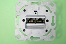 Datendose Netzwerkdose Cat6 8/8E 2xRJ45 + Zenralplatte BERKER  S1 14098989