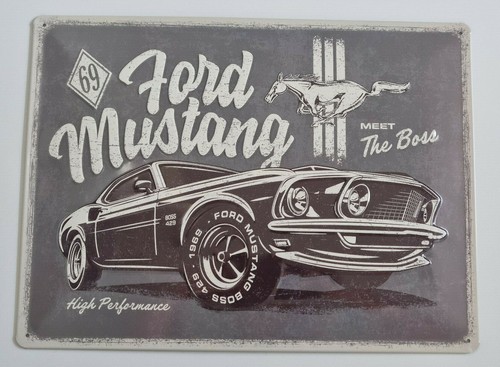 Ford blechschild mustang the - ford,