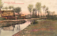 AK BREMEN Bremische Schweiz, Partie VEGESACK - SCHNÖNEBECK um 1908