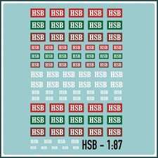 Waterslide Decal 1:87 - DDR