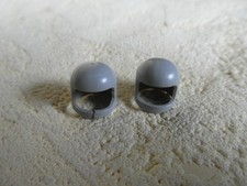 Lego 193a2 Ritter Helm alt hellgrau - 375 383 6075 6083