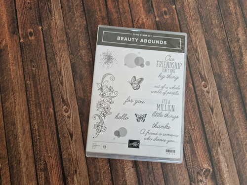 Stampin stempelset beauty - stampin, "beauty