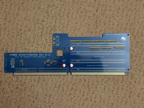 Amiga a4000d dautherboard - a4000d, rev