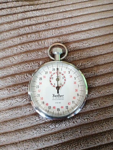 Hanhart stoppuhr jewels - 3,