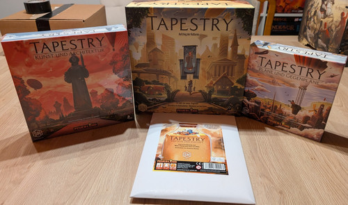 Feuerland tapestry brettspiel - tapestry,