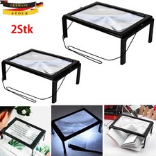 2x Tischlupe Standlupe Lupe